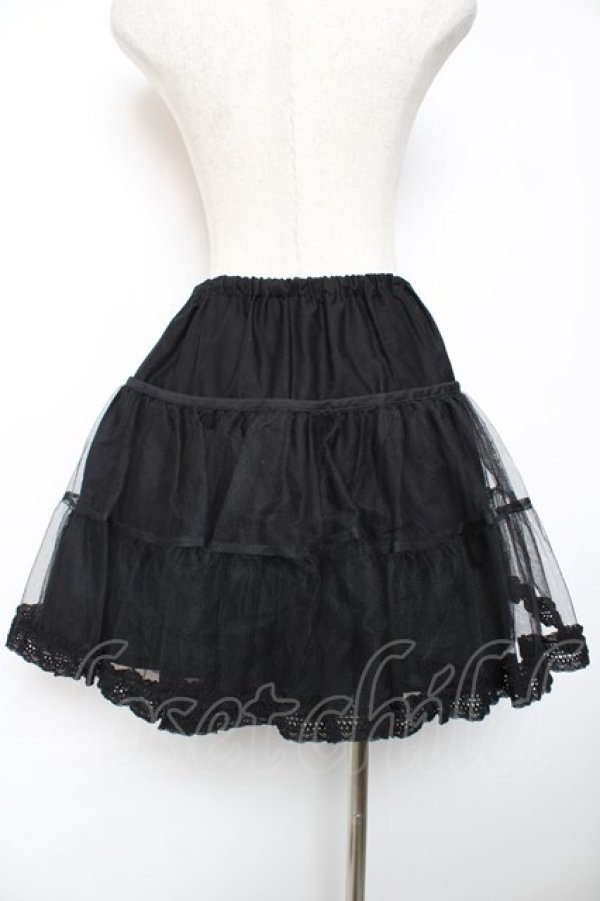 画像2: ALICE and the PIRATES / A/Pチュールパニエ  黒 Y-25-12-08-073-PA-SK-SZ-ZY (2)