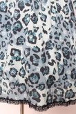画像4: PINK HOUSE / レオパードローズ プリント チュニック F ブルー Y-25-12-08-084-LO-OP-SZ-ZY (4)