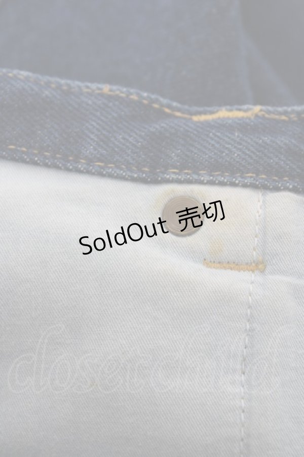 画像4: PINK HOUSE / デニムスカート  ブルー Y-25-12-08-088-LO-SK-SZ-ZY (4)