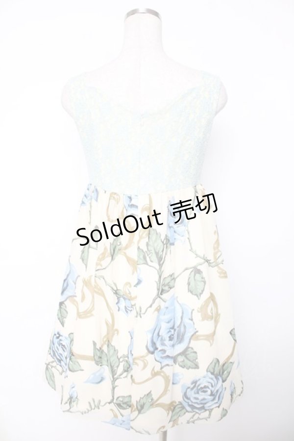 画像2: MILK / ロージーローズBaby doll  ウォーターローズ Y-25-12-08-099-ML-OP-SZ-ZI (2)