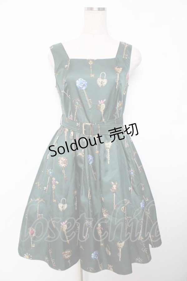 画像1: MILK / ラビリンスKeyジャンスカ  グリーン Y-25-12-08-100-ML-OP-SZ-ZI (1)