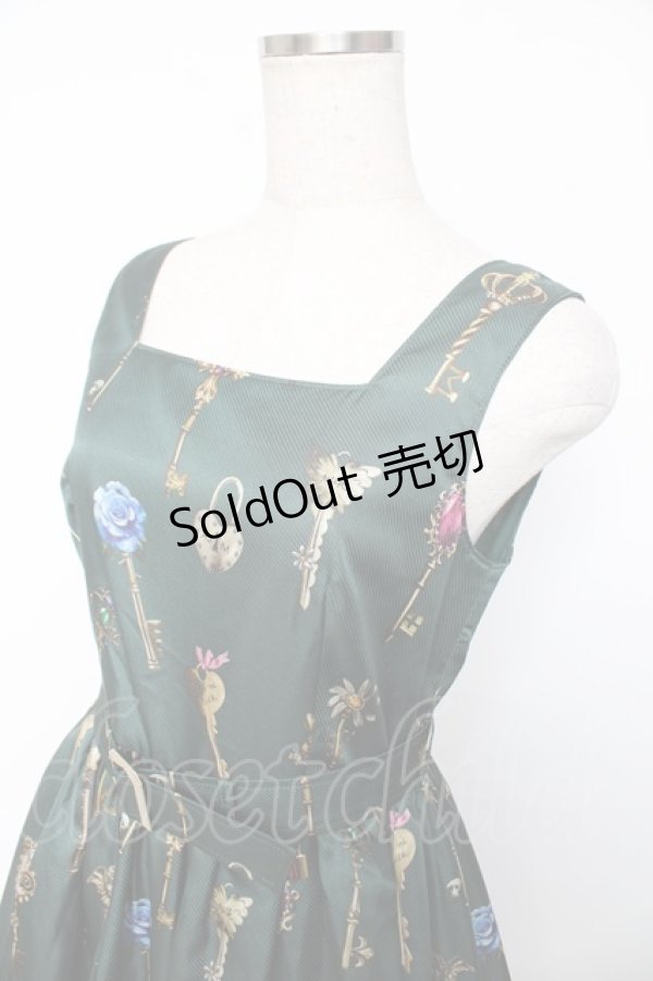 画像3: MILK / ラビリンスKeyジャンスカ  グリーン Y-25-12-08-100-ML-OP-SZ-ZI (3)