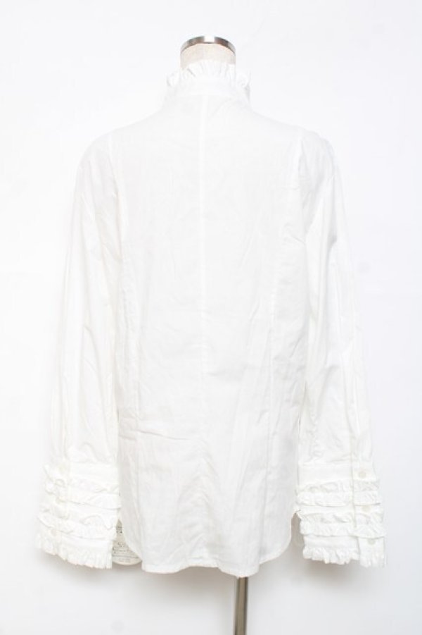 画像2: ALICE and the PIRATES / グリオッティーヌブラウス  白 Y-25-12-08-010-PA-BL-SZ-ZY (2)