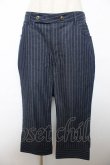 画像1: ALICE and the PIRATES / スカート付きストライプパンツ  ネイビー Y-25-12-08-109-PA-PA-SZ-ZY (1)