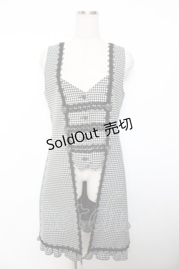 画像1: ALICE and the PIRATES / Little Tracyベスト  黒 Y-25-12-08-115-PA-JA-SZ-ZY (1)