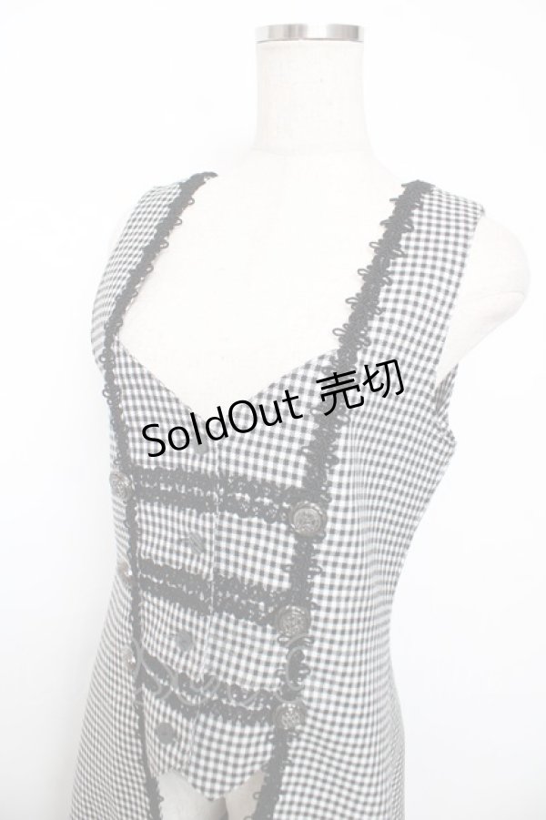 画像3: ALICE and the PIRATES / Little Tracyベスト  黒 Y-25-12-08-115-PA-JA-SZ-ZY (3)