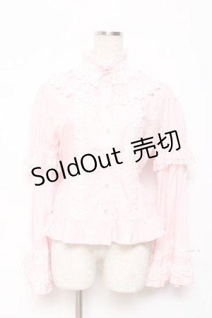 画像: BABY, THE STARS SHINE BRIGHT / mary・marryブラウス  ピンク Y-25-12-08-011-BA-BL-SZ-ZY