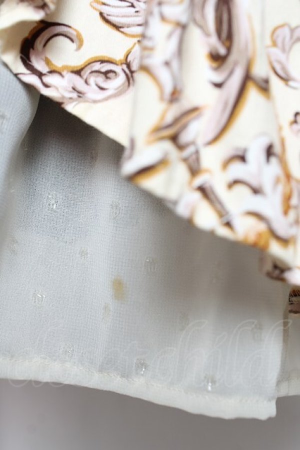 画像5: ALICE and the PIRATES / レリーフ柄ワンピース  生成 Y-25-12-08-116-PA-OP-SZ-ZY (5)