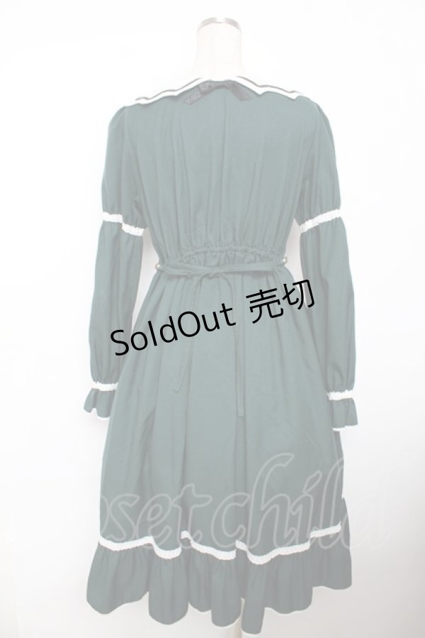 画像2: ALICE and the PIRATES / Bat Maidワンピース  グリーン Y-25-12-08-117-PA-OP-SZ-ZT0207C (2)