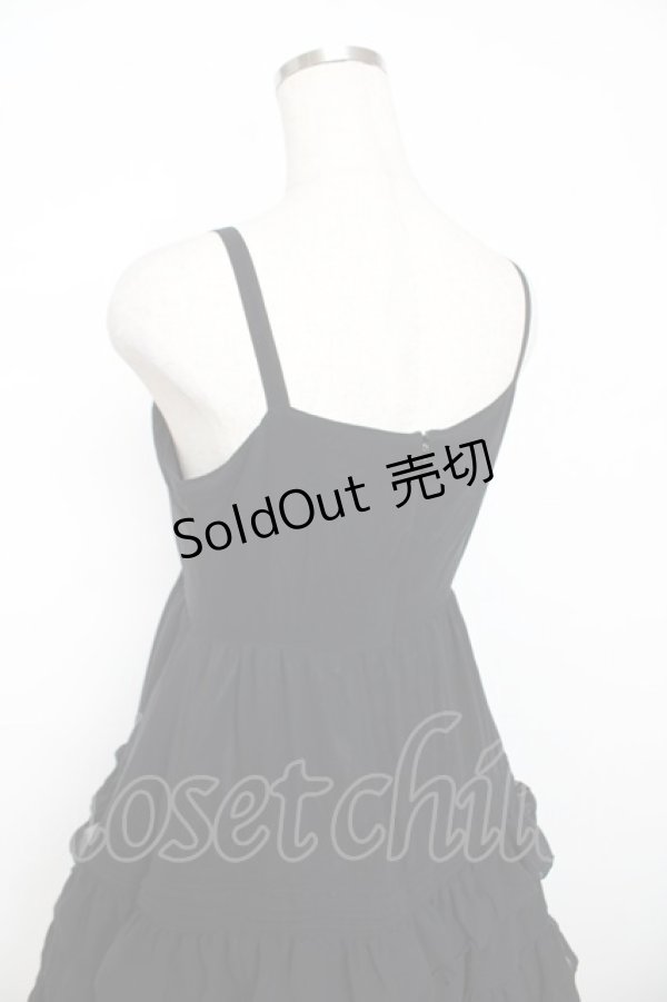 画像5: Victorian maiden / シフォンアンダードレス  ブラック Y-25-12-08-119-CL-OP-SZ-ZY (5)