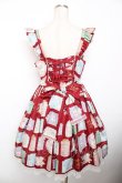 画像2: Angelic Pretty / Memorial Tea Museumジャンパースカート  赤 Y-25-12-08-123-AP-OP-SZ-ZY (2)