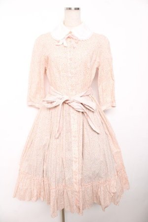 画像: Innocent World / フェ デ フルールワンピース M ピンク Y-25-12-08-124-IW-OP-SZ-ZY