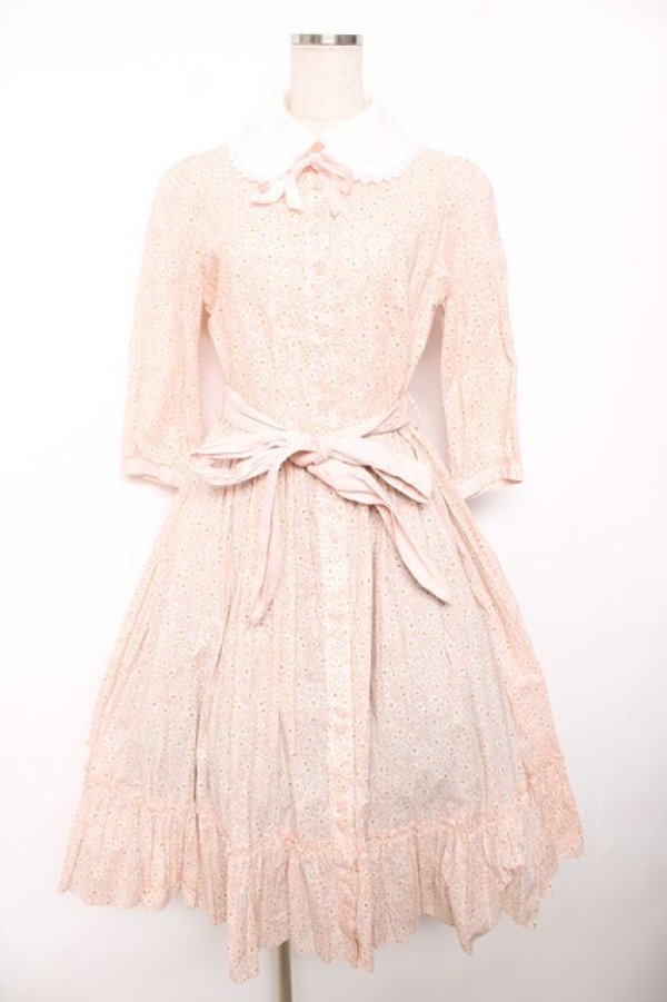 画像1: Innocent World / フェ デ フルールワンピース M ピンク Y-25-12-08-124-IW-OP-SZ-ZY (1)