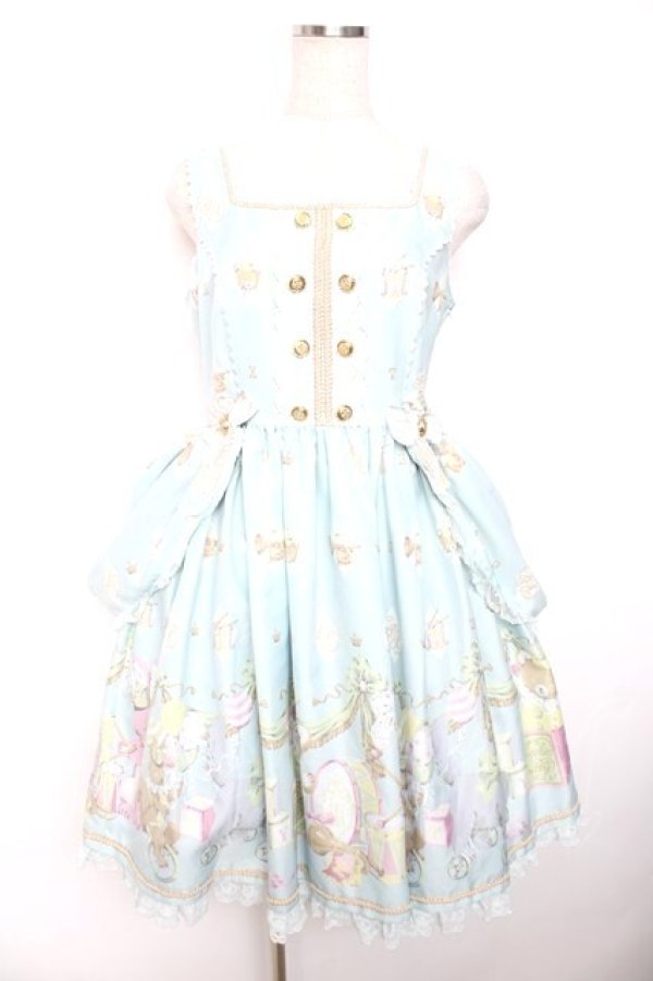 画像1: Angelic Pretty / Carnival in the Toy Boxジャンパースカート  サックス Y-25-12-08-131-AP-OP-SZ-ZY (1)