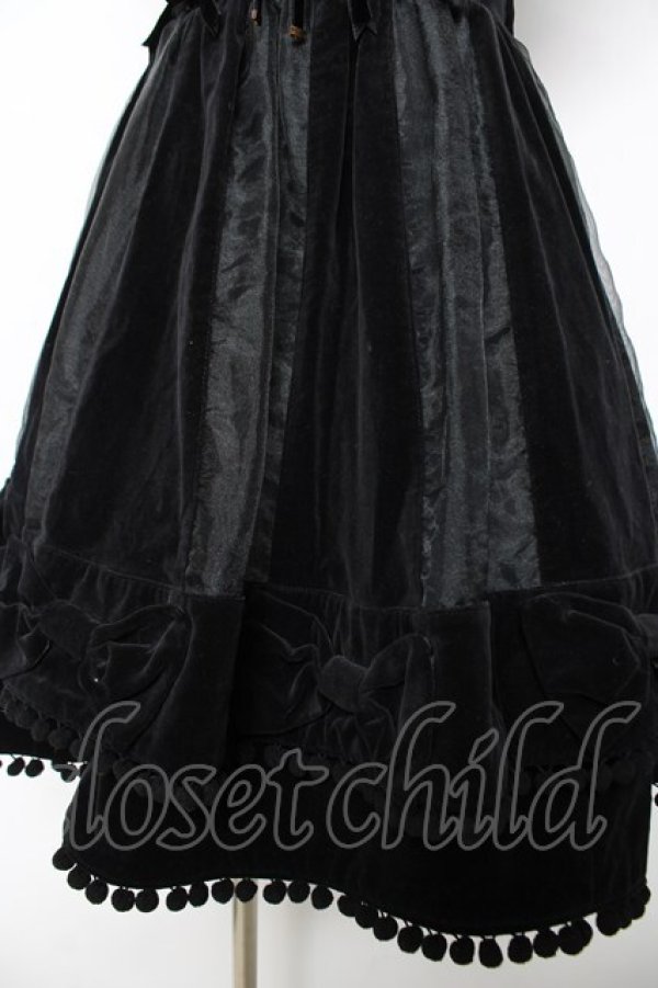 画像4: Angelic Pretty / イルミネーションリボンワンピース  黒 Y-25-12-08-134-AP-OP-SZ-ZY (4)