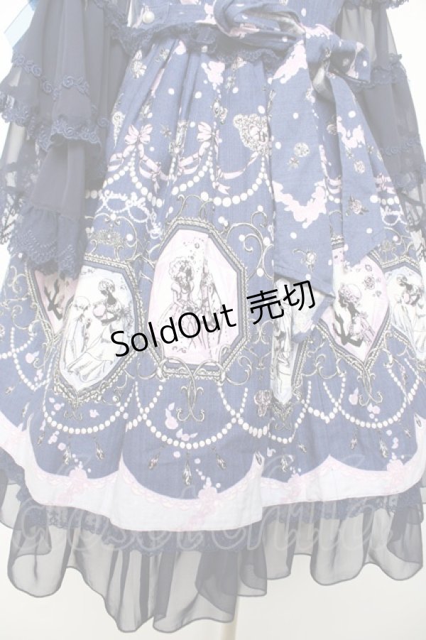 画像8: BABY, THE STARS SHINE BRIGHT / Sweet Jewelry Princess ワンピース  ネイビー Y-25-12-08-135-BA-OP-SZ-ZY (8)