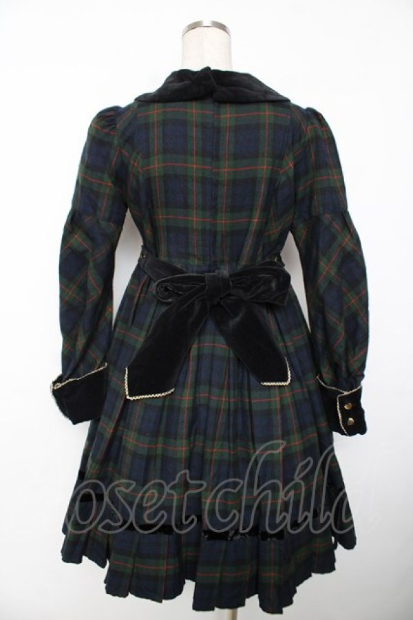 画像2: Angelic Pretty / Modern Studentワンピース  紺 Y-25-12-08-136-AP-OP-SZ-ZY (2)