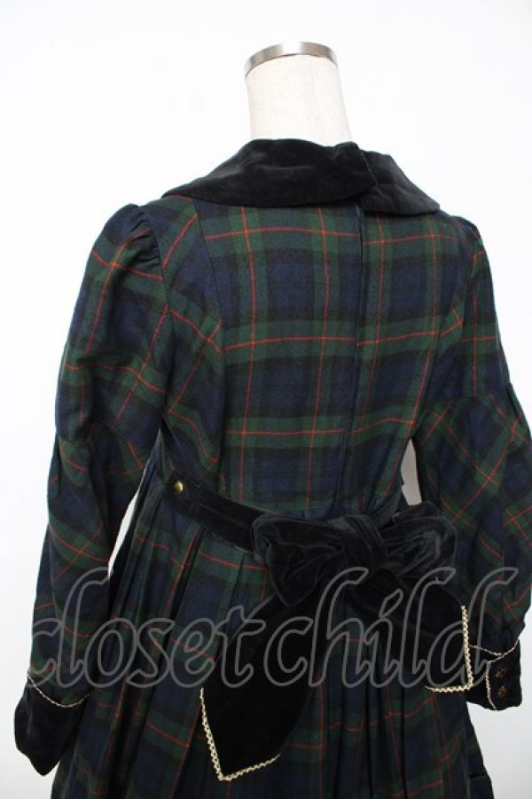 画像5: Angelic Pretty / Modern Studentワンピース  紺 Y-25-12-08-136-AP-OP-SZ-ZY (5)