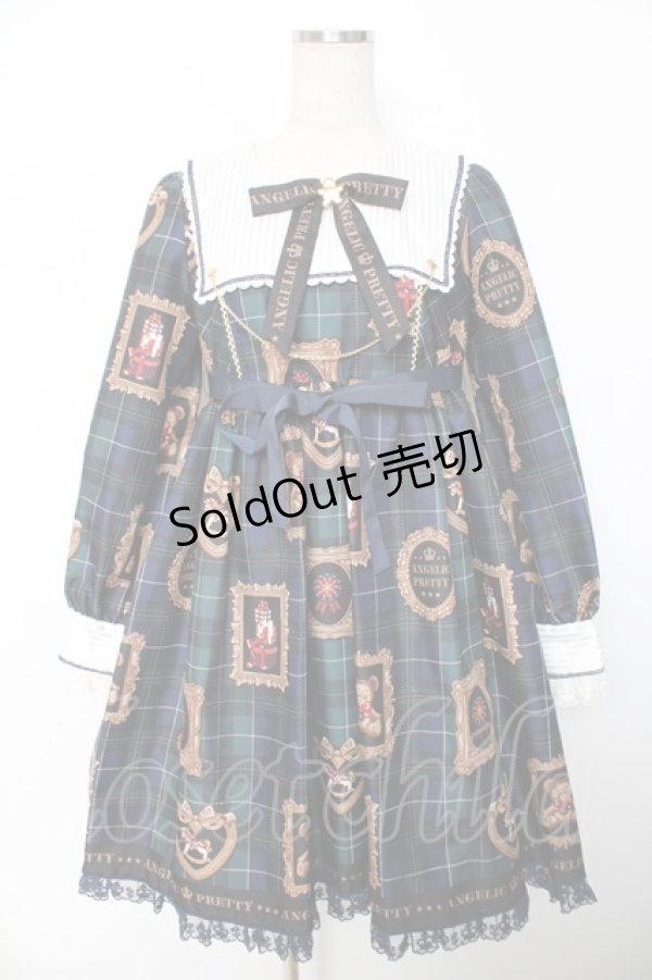 画像1: Angelic Pretty / Holiday Collectionワンピース  グリーン Y-25-12-08-137-AP-OP-SZ-ZY (1)