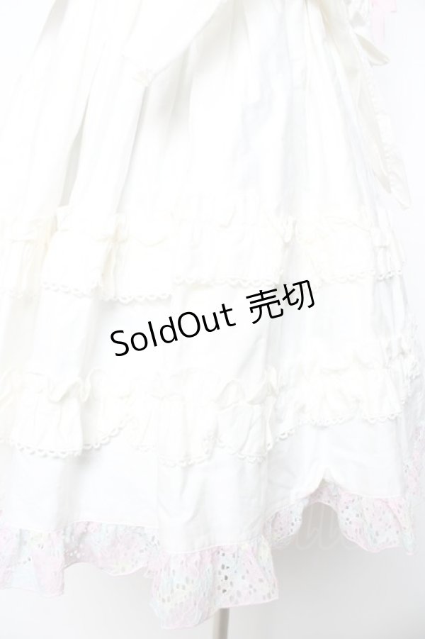 画像7: BABY, THE STARS SHINE BRIGHT / はるちゃんの花舞うEternal Gardenワンピース  ホワイト Y-25-12-08-141-BA-OP-SZ-ZY (7)