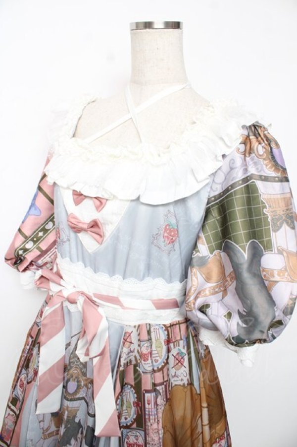 画像3: Hoshibako Works / ロストエデン ワンピース  ブルーグレー Y-25-12-08-142-LO-OP-SZ-ZY (3)