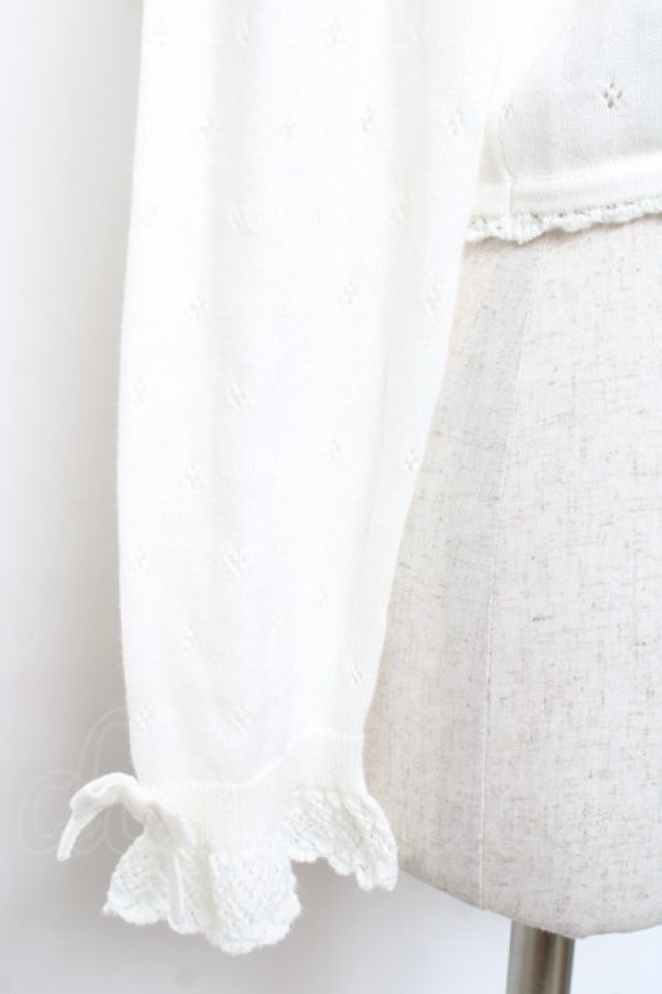 画像5: PINK HOUSE / PINK HOUSE×misako aoki ハートモチーフカーディガン F キナリ Y-25-12-08-016-LO-TO-SZ-ZY (5)