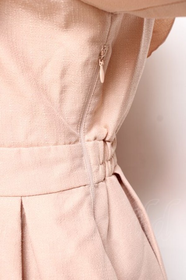 画像6: LIZ LISA / フロントリボンワンピース 0 くすみピンク Y-25-12-08-020-LO-OP-SZ-ZY (6)