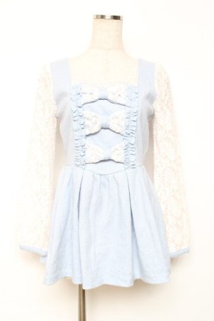 画像: LIZ LISA / 起毛トップス 0 サックス Y-25-12-08-021-LO-TO-SZ-ZY