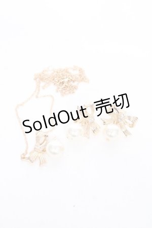 画像: ｍ petit by misako / AMPLイヤリングネックレス  中金 Y-25-12-10-001-LO-AC-SZ-ZY