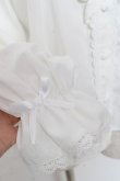 画像4: m petit by misako / AM マルエリフリルブラウス M 白 Y-25-12-10-028-LO-BL-SZ-ZY (4)