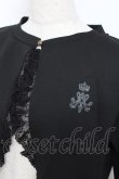 画像3: m petit by misako / MSKバラBフリルボレロ M 黒 Y-25-12-10-032-LO-TO-SZ-ZY (3)