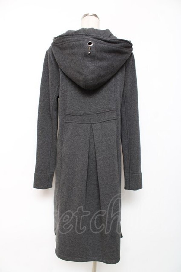 画像2: Rozen Kavalier / 裏起毛ロングパーカー  グレー Y-25-12-10-052-OO-TO-SZ-ZY (2)