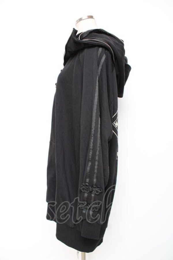 画像2: REFLEM / チャイナボリュームネックブルゾン F 黒 Y-25-12-10-053-PU-JA-SZ-ZY (2)