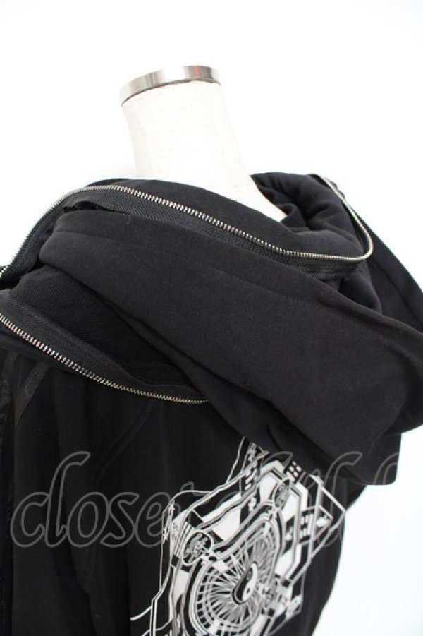 画像4: REFLEM / チャイナボリュームネックブルゾン F 黒 Y-25-12-10-053-PU-JA-SZ-ZY (4)