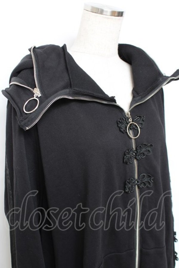 画像5: REFLEM / チャイナボリュームネックブルゾン F 黒 Y-25-12-10-053-PU-JA-SZ-ZY (5)