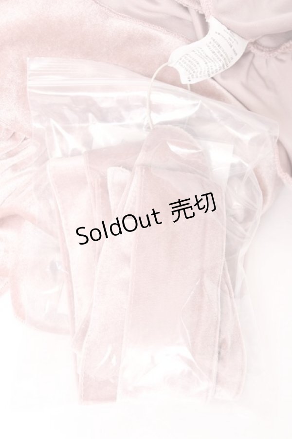 画像4: Kurumi Collaboration / マダムノクターンルームワンピース M 中桃 Y-25-12-10-064-LO-OP-SZ-ZY (4)