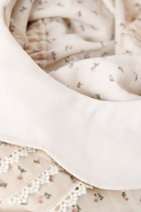 画像5: m petit by misako / マロンクリーム ワンピース S 生成り Y-25-12-10-065-LO-OP-SZ-ZY (5)