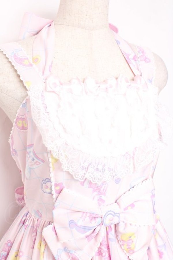 画像5: Angelic Pretty / Baby Toysジャンパースカート  ピンク Y-25-12-10-069-AP-OP-SZ-ZY (5)