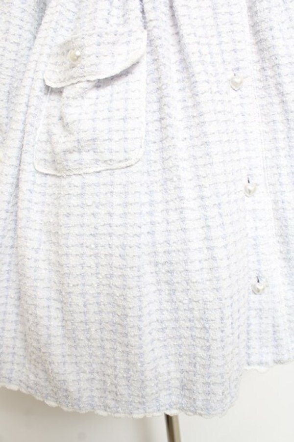 画像5: Angelic Pretty / Macaron Tweedワンピース  サックス Y-25-12-10-070-AP-OP-SZ-ZY (5)