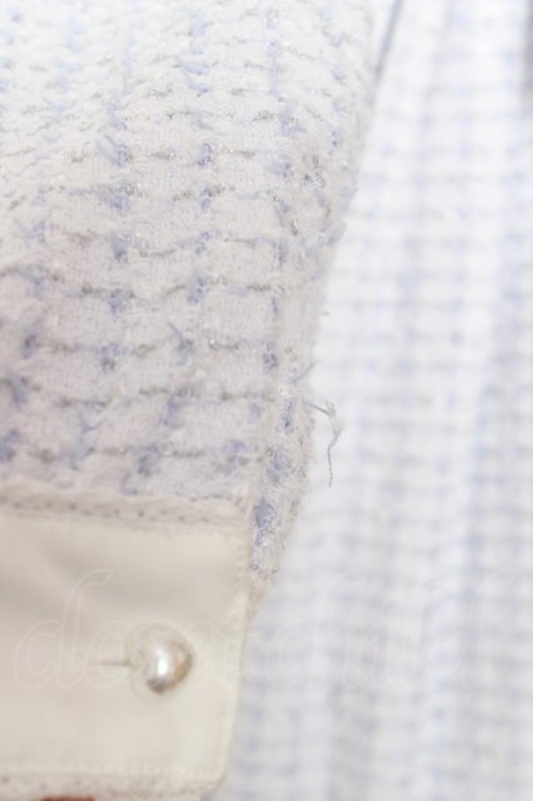 画像6: Angelic Pretty / Macaron Tweedワンピース  サックス Y-25-12-10-070-AP-OP-SZ-ZY (6)