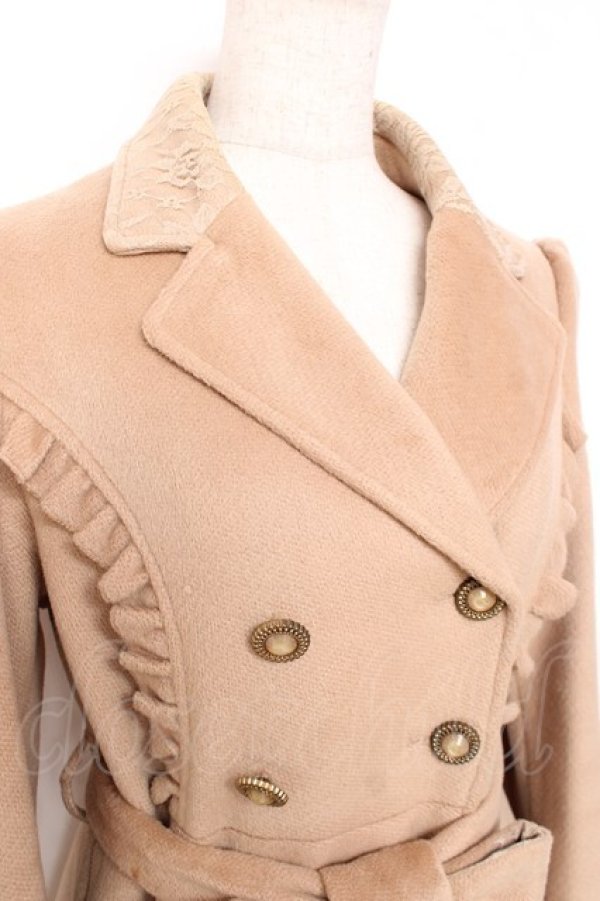 画像4: axes femme / フィッシュテールコート M キャメル Y-25-12-10-075-AX-CO-SZ-ZY (4)