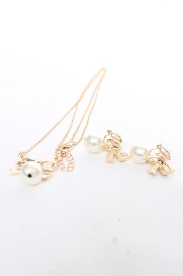 画像3: ｍ petit by misako / AMPLイヤリングネックレス  中金 Y-25-12-10-001-LO-AC-SZ-ZY (3)