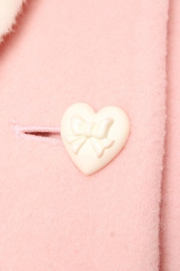 画像8: Angelic Pretty / おでかけショコラちゃんアップリケコート  ピンク Y-25-12-10-076-AP-CO-SZ-ZT0129L (8)