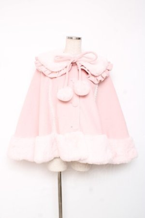 画像: Chalmiere / ドーリーケープ M ピンク Y-25-12-10-077-LO-CO-SZ-ZY