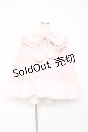 画像: Chalmiere / ドーリーケープ M ピンク Y-25-12-10-077-LO-CO-SZ-ZY