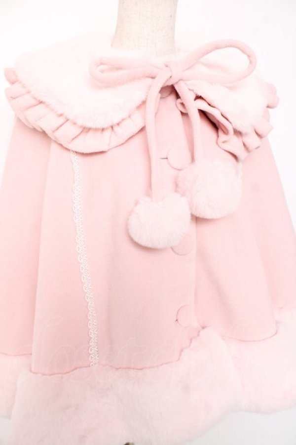 画像4: Chalmiere / ドーリーケープ M ピンク Y-25-12-10-077-LO-CO-SZ-ZY (4)