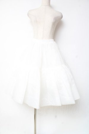 画像: Hoshibako Works / 60cm ボリュームチュールパニエスカート  ホワイト Y-25-12-10-085-LO-SK-SZ-ZY