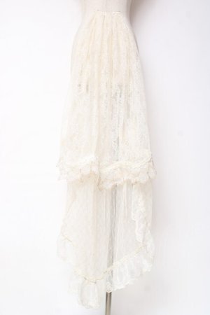 画像: Hinana Queena / Bloomingレーシートレーン  アイボリー Y-25-12-10-016-LO-ZA-SZ-ZY