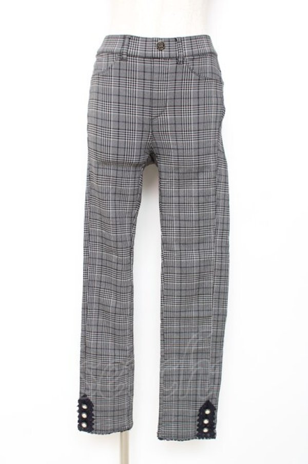 画像1: axes femme / 裏起毛レギパン M グレー Y-25-12-10-112-AX-PA-SZ-ZI (1)