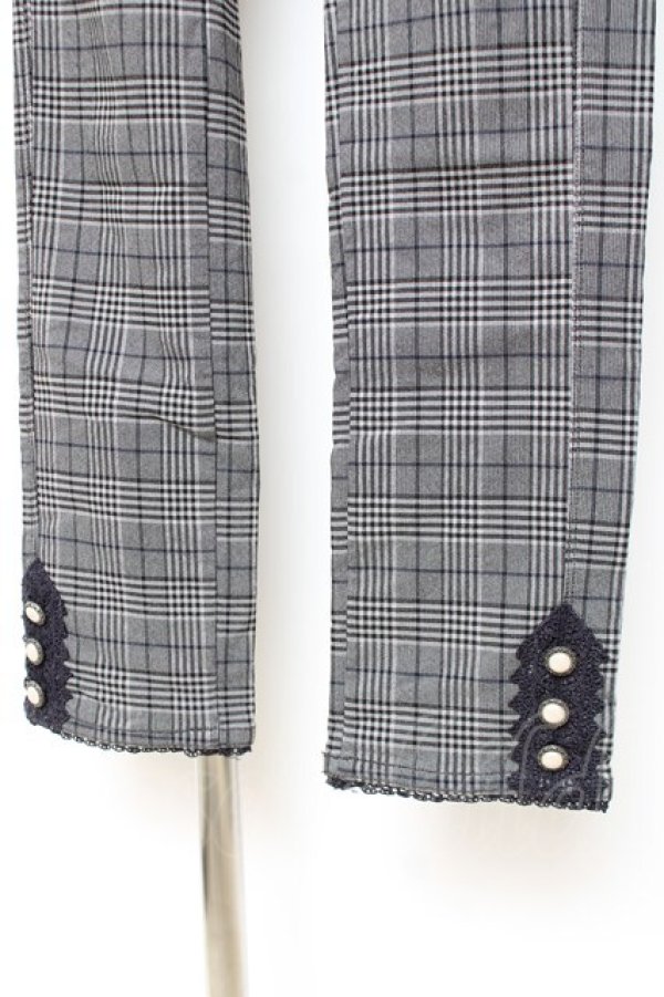 画像4: axes femme / 裏起毛レギパン M グレー Y-25-12-10-112-AX-PA-SZ-ZI (4)